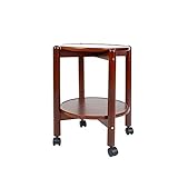 AOKLEY Beistelltisch Holz Couchtisch Chinesisches Schreibtisch Moderne minimalistische Mini kleine Wohnung Couchtisch Kaffeetisch Kleiner Sofatisch