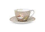 PIP Studio 51,004,003 Cappuccinotassen, Porzellan, Khaki