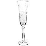 Sektglas Sektkelch Champagnerglas Sektflöte Petite Daisy 175 ml Transparent Hochwertiges Glas