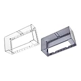 DOITOOL 2 Stück Box 86 Steckdosen-Schutzabdeckung Netzsteckersichere Steckdosenabdeckungen Transparente Paneele Frontplatte Schaltkasten Sichere Steckdosenschutz