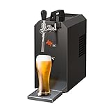 ich-zapfe.de Bier-Zapfanlage gekühlt, Durchlaufkühler für Bier, Jet 30 Bierzapfanlage mit Kühlung, 1-leitig, Bierkühler mit Zapfanlage bis zu 35 Liter/h für den perfekten Biergenuss