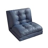 AATHER Balkon-Freizeit-Klappsofa, verstellbares Bodensofa, faltbares Lazy-Sofabett mit 5 Positionen, armloser Lazy-Couch-Schlafsessel