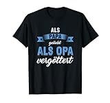Herren Papa Opa Großvater Enkel Kinder Vatertag Vater Papi Geschenk T-Shirt