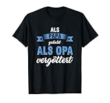 Herren Papa Opa Großvater Enkel Kinder Vatertag Vater Papi Geschenk T-Shirt