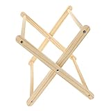 XENITE 1 Set Mail Holz Zeitungskorb for Zusammenbauen von Vinyl Zeitungen Seil Schallplatten Wohnen DIY Makramee machen Halter Boden Zeitschriftenständer Bücherständer Handgemachte Aufbewahrung Displa