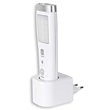 Taschenlampe mit Bewegungsmelder, 15 LED, Akku)