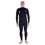 Volcom Modulator 4/3MM Chest Zip Wetsuit muta Black AI22