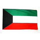 AZ FLAG Flagge Kuwait 150x90cm - KUWEITISCHE Fahne 90 x 150 cm feiner Polyester - flaggen