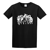 sunzi Ragnar Lothbrok Lagertha Rollo Floki Unisex Black Men's Tee