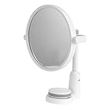 DOITOOL Wandmontage-Vergrößerungsspiegel Kreisspiegel Saugnapf-Vergrößerungsspiegel Runder Make-Up-Spiegel Wand-Make-Up-Spiegel Kosmetikspiegel Wandmontage Wandspiegel