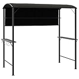vidaXL Pavillon mit Dach 220x110x200 cm Anthrazit