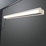 DILUMEN Schminktisch Beleuchtung,Schminklicht Spiegellampe,Make-up Licht mit USB-Hub 5V 1A, Led Badleuchte 32cm 5w 300lm dimmbare,Neutralweiß 4000K Spiegelleuchte.