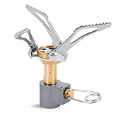 BILIPLE Camping Gaskocher Ultralight Tragbar Outdoor Kompakt Gas Herd Mini Gaskocher Campingkocher für Camping Outdoor Wandern Picknick