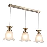 AOKLEY Hängeleuchte Einfache Hängelampe Schlafzimmer Wohnzimmer Drei kreative Persönlichkeit Lampe Kronleuchter Pendelleuchte