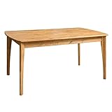 Nordic Story Esstisch Monty (ausziehbar) • Tisch für Küche, Esszimmer & Wohnzimmer • Massivholz (Eiche) • Eiche Natur • Holztisch (160-210 x 80 x 75 cm) • 8-10 Personen