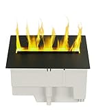 Dimplex Elektrokamin Einsatz Cassette 250 - Wasserdampf Kamin ohne Heizung - Patentierter Optimyst 3D Flammeneffekt - Langlebige LED Lampen - Aluminium Abdeckung - Inklusive Fernbedienung