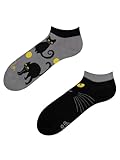 Good Mood Dedoles lustige bunte Sneakersocken Herren & Damen Katzenaugen 39-42 aus Baumwolle, bequemer Sitz