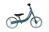 HUDORA Laufrad Classic, blau | Kinder-Laufrad mit extra breiten 12 Zoll Rädern | Lauflernrad ab 3 Jahre | Sattel & Lenker höhenverstellbar | Kinderlaufrad