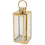 Laterne Gartenlaterne XXL Metall Windlicht Laternen Deko Kerzenhalter Kerzenleuchter Kerzenständerr für Innen Außen Outdoor Indoor Wohnzimmer Garten Balkon Gartenbeleuchtung