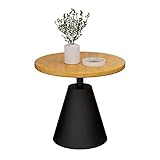 SJIOUEOT Sofa-Beistelltisch, nordischer Leichter luxuriöser runder Couchtisch, Schlafzimmer-Nachttisch, Hotelzimmer-Wohnzimmer-Freizeittisch (50 x 55 cm) (Color : A)