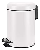 Kosmetikeimer One, Farbe: Weiß, Material: Edelstahl/PP, Größe: Eimer 3 Liter