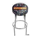 Tastemakers Arcade 1Up – Hocker für Arcade – PAC Man, mehrfarbig, 1317, Größe verstellbar von 50 cm bis 75 cm