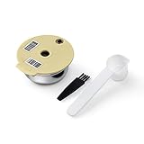 Wiederverwendbarer Kaffeefilter nachfüllbare us Edelstahl Tassimo-Kaffeepads,Wiederverwendbare Kapseln nachfüllbare für Bosch Tassimo (60ml)