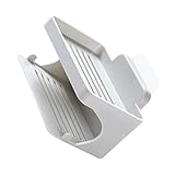 Veemoon Doppelschichtiger Seifenhalter Wandmontiertes Regal Saugnapf Seifenschale Wannenablauf Seifenhalter Spülmittelhalter Duschseifenabtropfhalter Badezimmer-Seifenhalter