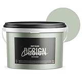 Craft Colors® 5L hochwertige Wandfarbe edelmatt, Kreidefarbe made in Germany, DESIGN Collection No. 625 pastell grün