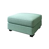 Fußhocker Fußstütze Sitz, niedrige Hocker Sitzen Fußkissen Hocker Praxis Fußhocker Fußstütze Sitz mit 4 Beinen für Wohnzimmer Couchtisch Fußhocker Fußstütze (Farbe: G, Größe: 58 cm) (A 58 cm)