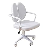 GIZNXBA Kinderdrehstuhl Jugenddrehstuhl Mit Rollen, Verstellbarer Ergonomischer Schreibtischstuhl Höhenverstellbarer Wachstumsstuhl, Drehbarer Computerstuhl Für Kinder (Color : /Light Gray)