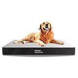 Emma Essentials Orthopädisches Hundebett Größe L, Waschbar, 7.5 cm Höhe, 91x68cm