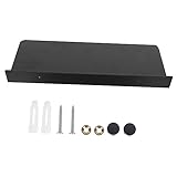 DOITOOL 1 Stück Regalablage Wandmontierte Regale Zur Aufbewahrung Metallregal Waschbeckenregal Schwebende Wandregale Badezimmer Wandregale Dusche Eckregal Badezimmerregal Toilettenregal