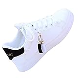 Bench Schuhe Damen Sneaker Weiß Turnschuhe Damen Leicht Casual Walking Schuhe Walkingschuhe Mode Rutschfest Tennis Schuhe Loafer Schuhe Sneakers Sportschuhe Slip-On Straßenlaufschuhe