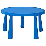 IKEA Kinder Tisch Mammut Indoor Outdoor blau 903.651.80 Größe 33 1/2