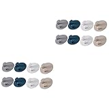 Alipis 16 Stk Steckerhaken Zweibeinige Steckerhaken Klebehaken Haken Zum Aufhängen Klebriger Haken Aufbewahrung Stromkabelhaken Kreative Aufbewahrungshaken