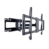 Moderner Eck-TV-Ständer, 32 bis 100 Zoll, robuste, wandmontierte TV-Halterung, voll bewegliche Gelenkarme, ausziehbar, neigbar, drehbar, TV-Halterung für große Bildschirme, unterstützt bis zu 176
