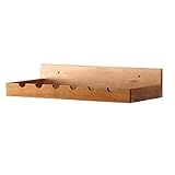 Regale Kelchhalter Wandmontierte Weinflasche und Weinregal, Aufbewahrung Weinschrank Wandhalterung Weinglashalter, Farbe: A Blumentopfregal Heimdekoration (A)