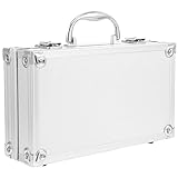 Cabilock Medizin-Schließfach Tragbarer Erste-Hilfe-Kasten Behälter Aus Aluminiumlegierung Familien-Notfall-Set Aufbewahrungsbox Für Auto Zuhause Outdoor-Reisen