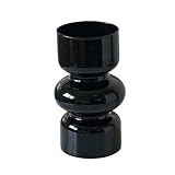 Vase,Tulpenvase,Glasvase,Ornamente für das Wohnzimmer,Vasen für Blumen,Pampasgras,Blumenvase für Hochzeit,Büro,Wohnzimmer,Küche,Garten,Kaminsims,18 cm hoch