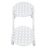 Cosiki Blumentopfhalter, Mini-Halterung für Blumeneisen, multifunktional, mit 2 Pflanzen für Schlafzimmer, Balkon