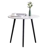 Holztisch, niedriger Tisch, Betttisch, Innen-Couchtisch, Mitteltisch, Couchtisch mit Metallregalen, allein lebend, modisches Arbeitsgeschirr von zu Hause aus/#2/60 cm * 60 cm * 45 cm Feito na China