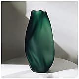 Modern Vasen für Blumen Tabelle Glasvase, dekorative Vase for Wohnkultur, Elegante Tischstückstücke Vase for Freunde und Familie, Weihnachten, Hochzeitsgeschenk Schlafzimmer Büro (Size : 39cm)