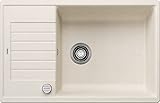 BLANCO ZIA XL 6 S Compact 527213, SILGRANIT softweiß, reversibel, mit Ablauffernbedienung