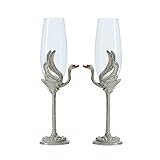 lesulety Flute Champagner Hochzeit Becher Personalisierte Hochzeit Temoin Hochzeit Geschenk,A