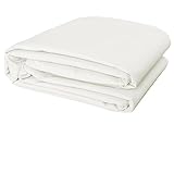 Sonnenschutz Garten Sonnenschirm Ersatzbezug 6-Rippen/8-Rippen, UV-schützendes Markt Tisch Schirm Ersatztuch UV 30+ Für Pavillon, Strand, Terrassenmarkt, Einfache Installation ( Color : Off White , Si