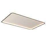 CSSYKV LED-Unterputz-Deckenleuchte Rechteckige Dreifarbige Dimmung Deckenlampe Schlafzimmer Pendelleuchte Energiesparende Beleuchtungskörper Für Schlafzimmer, Wohnzimmer, Esszimmer