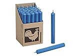 Kerzen-Set 10 Stück Stabkerzen Petrol blau türkis Tisch-Deko Hochzeits-Dekoration Gedeckter Tisch Oster-Deko Konfirmation Kommunion Taufe Weihnachten Adventskranz Geburtstags-Deko Wohnungsdekoration