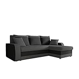 Mirjan24 Ecksofa Kristofer Lux, Eckcouch Couch! mit Schlaffunktion, Zwei Bettkasten, Farbauswahl, Wohnlandschaft! Bettfunktion! Design L-Form Sofa! Seite Universal! (Boss 12 + Boss 14.)