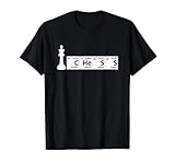 Lustige Schachfiguren Periodensystem der Elemente Schachfiguren T-Shirt